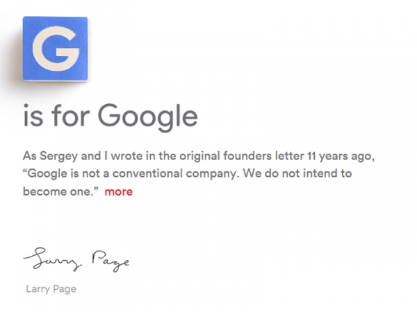 Alphabet To Trade From Monday Google Officially Becomes its Subsidiary