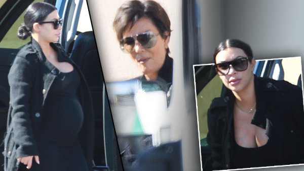 Kris Jenner Kim Kardashian Visits Sunrise Hospital To Support Lamar Odom