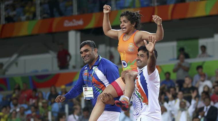 sakshi malik bronze at rio 2016 olympic games