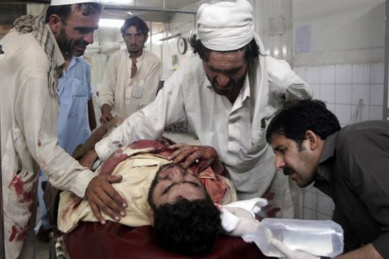 Pakistans Pakhtunkhwa Province Hit By Suicide Bomber. Dozen Killed Half Ton Injured
