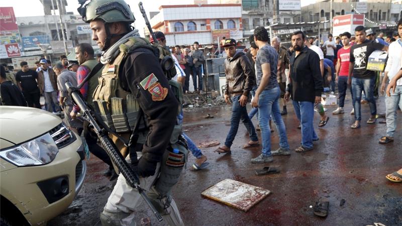 Suicide Bomber Kills 3 Dozen In Iraqi Capital Baghdad