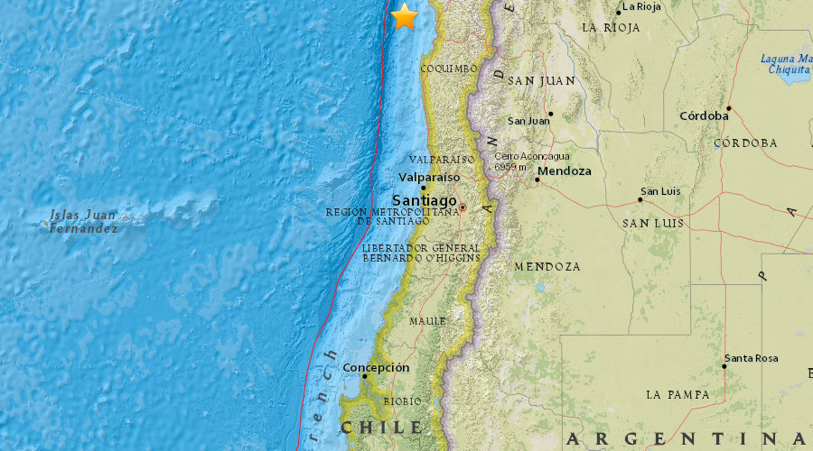 BREAKING Chile Hit By Powerful 6.9 Quake