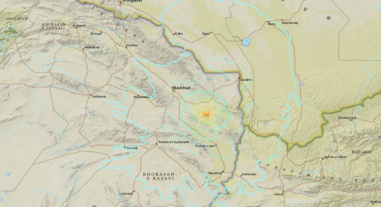 iran 6.1 magnitude earthquake