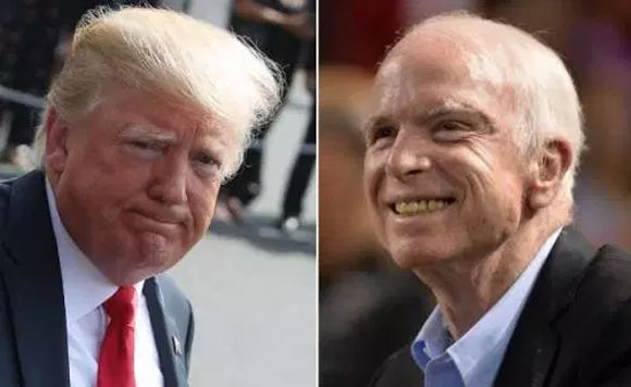 Trump Bows To Controversies Orders Flags To Half Staff Honoring McCain
