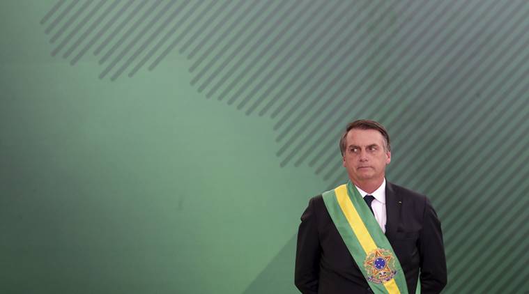 Jair Bolsonaro vows to end corruption taking oath as Brazil president